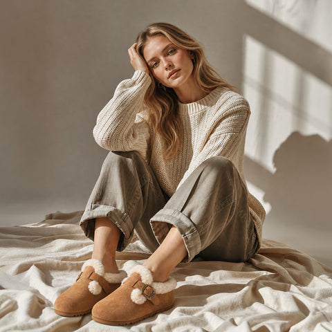 Ugg Anne Shearling Buckle Boot