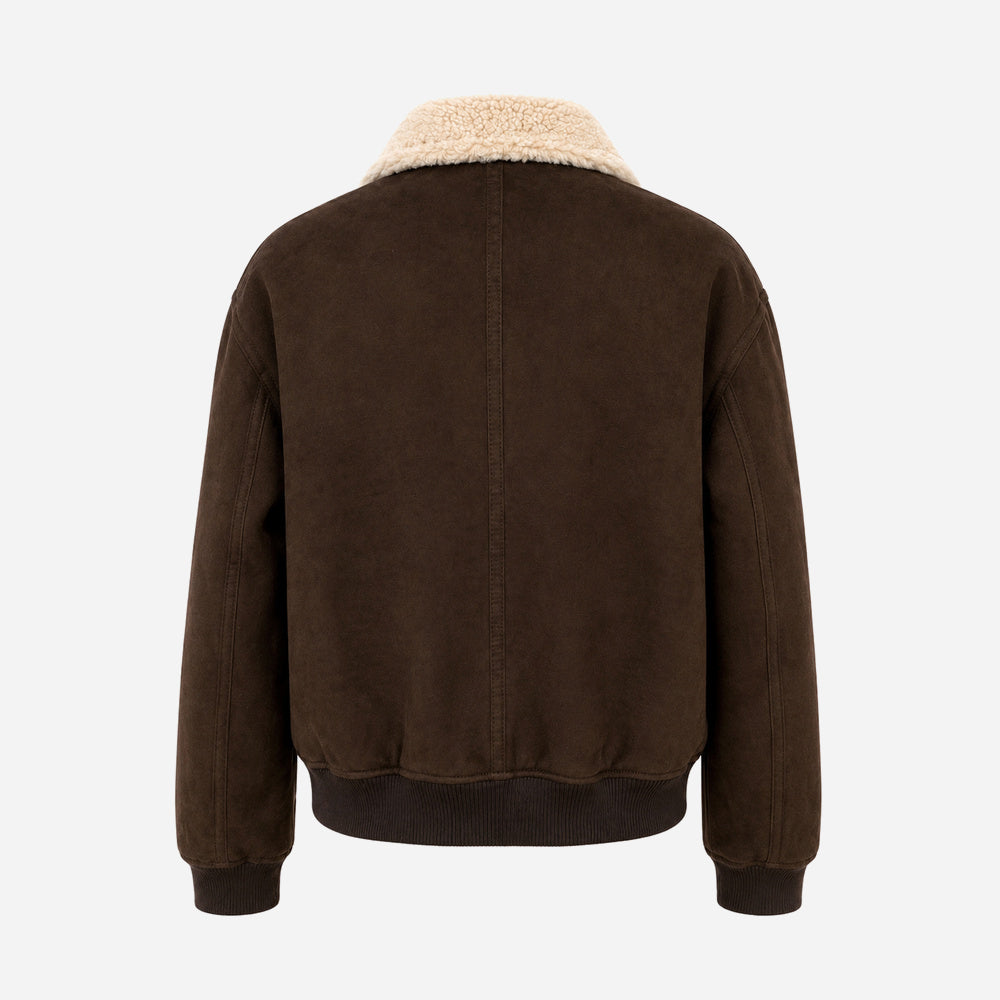 UGG Reversible Australian Wool Bomber Jacket