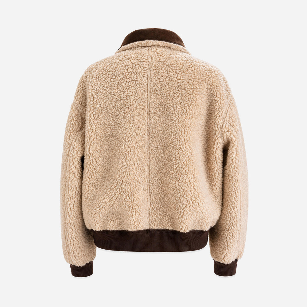 UGG Reversible Australian Wool Bomber Jacket