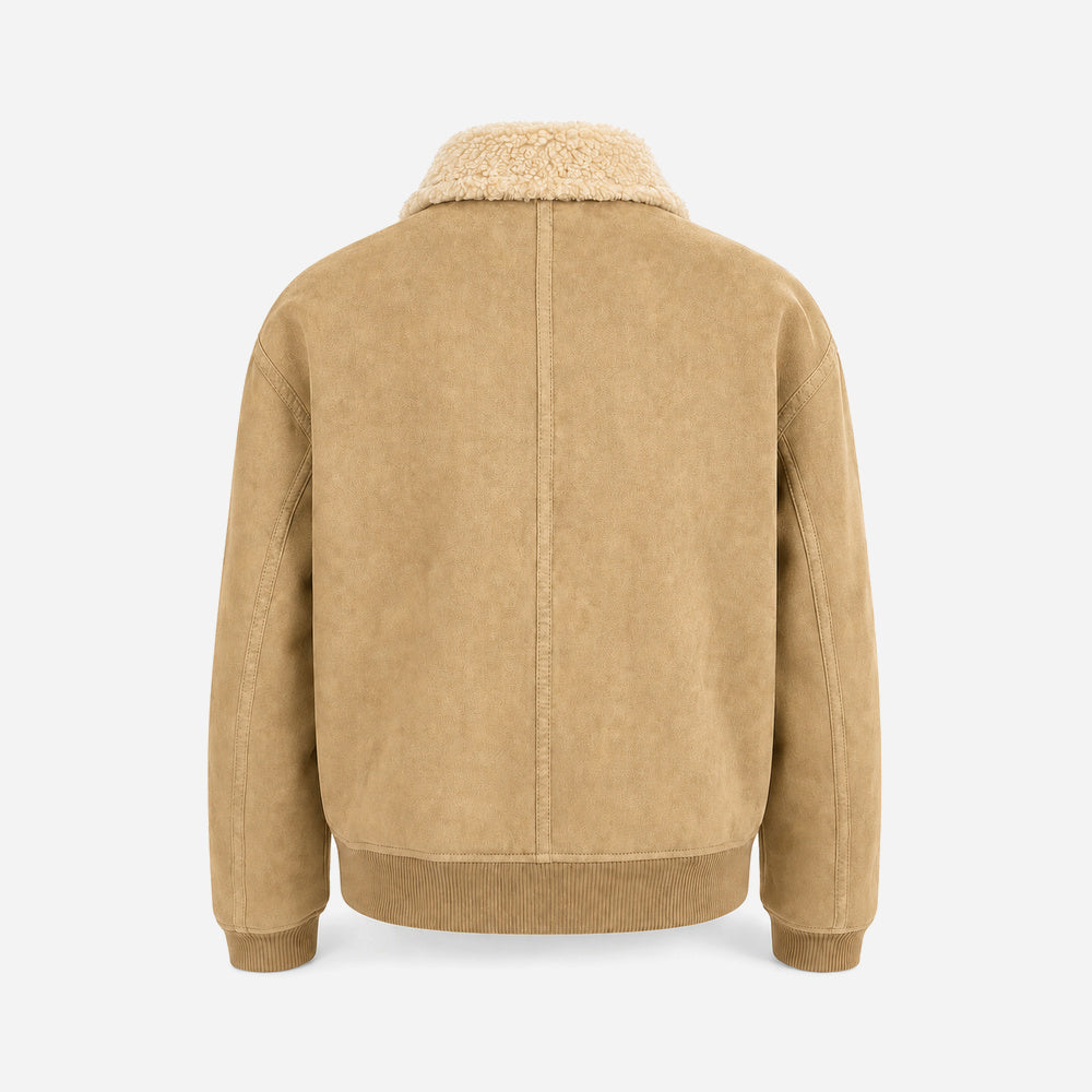 UGG Reversible Australian Wool Bomber Jacket