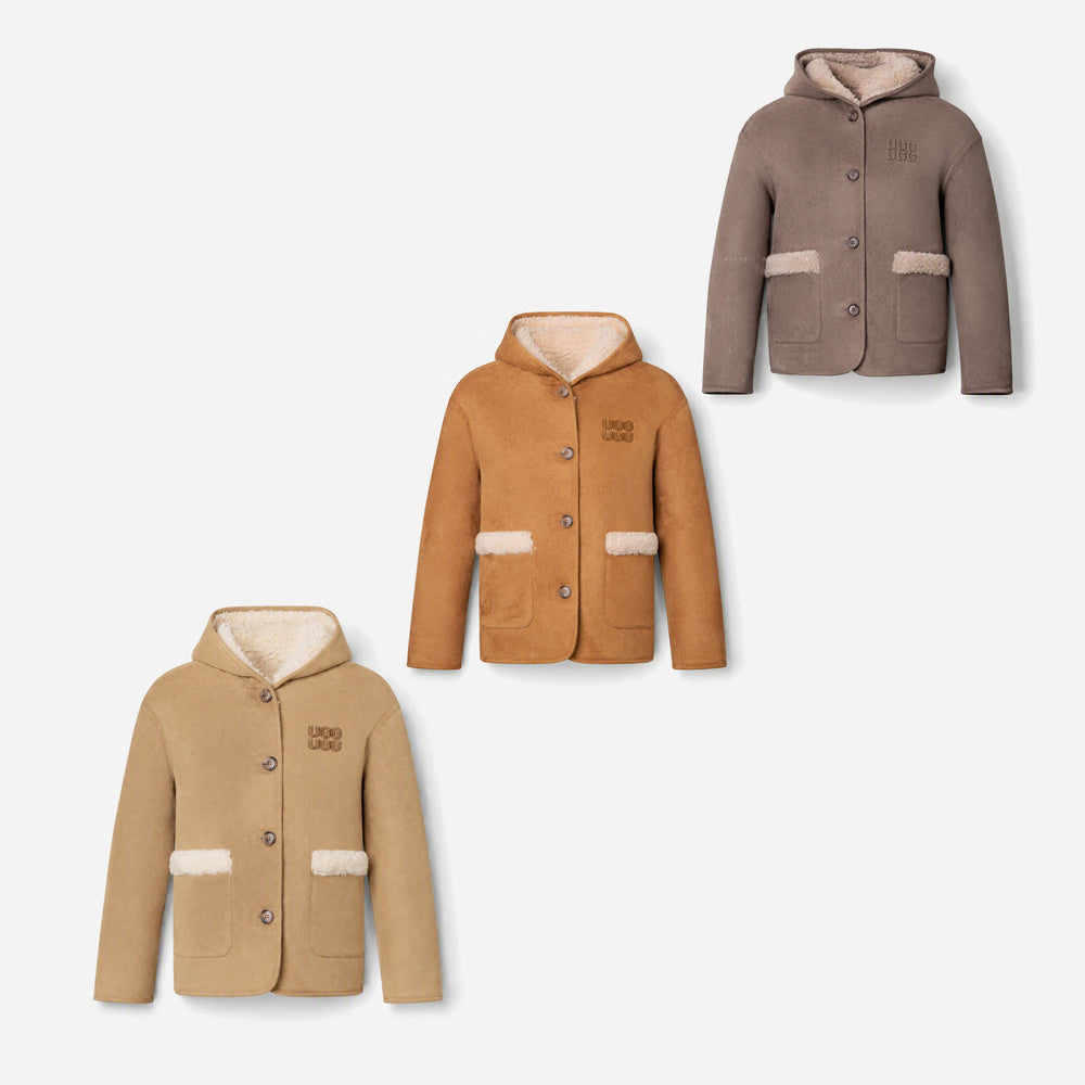 UGG Kids Reversible Hooded Coat