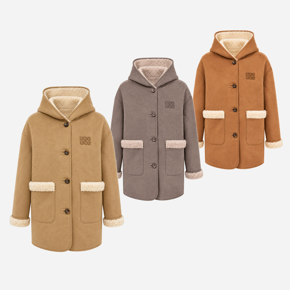 UGG Reversible Hooded Coat