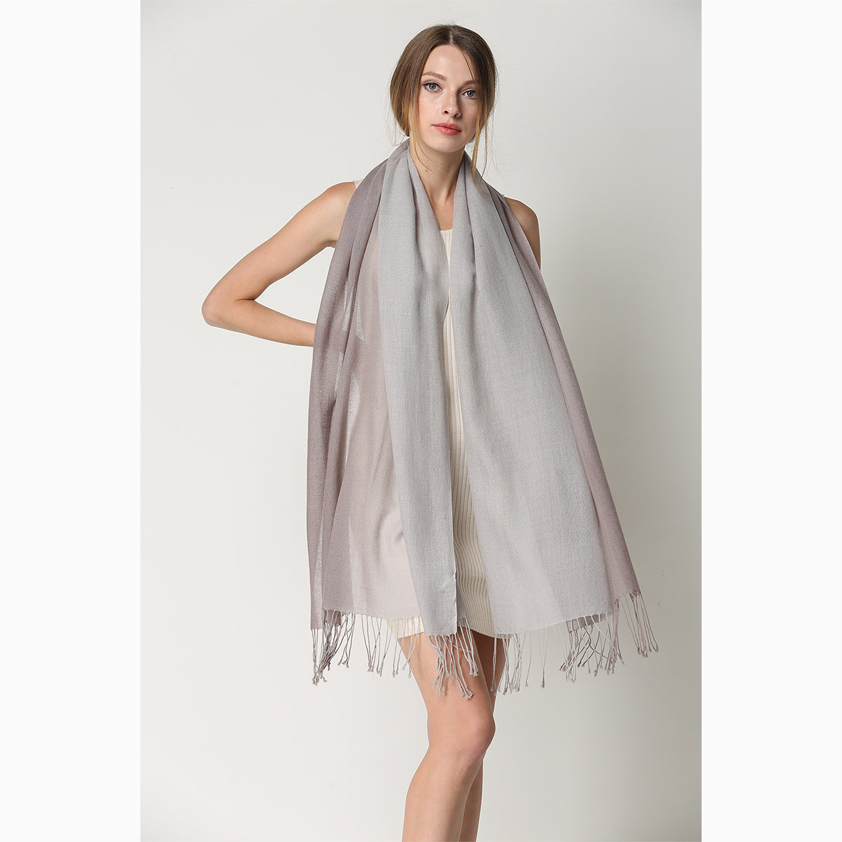 merino wool tie dye wool scarf