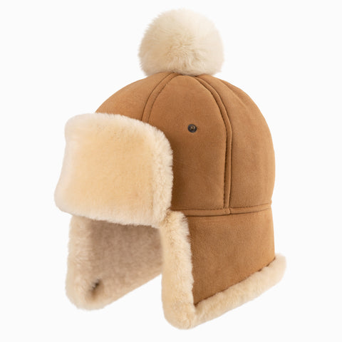 Ugg Sheepskin Upflap Hat