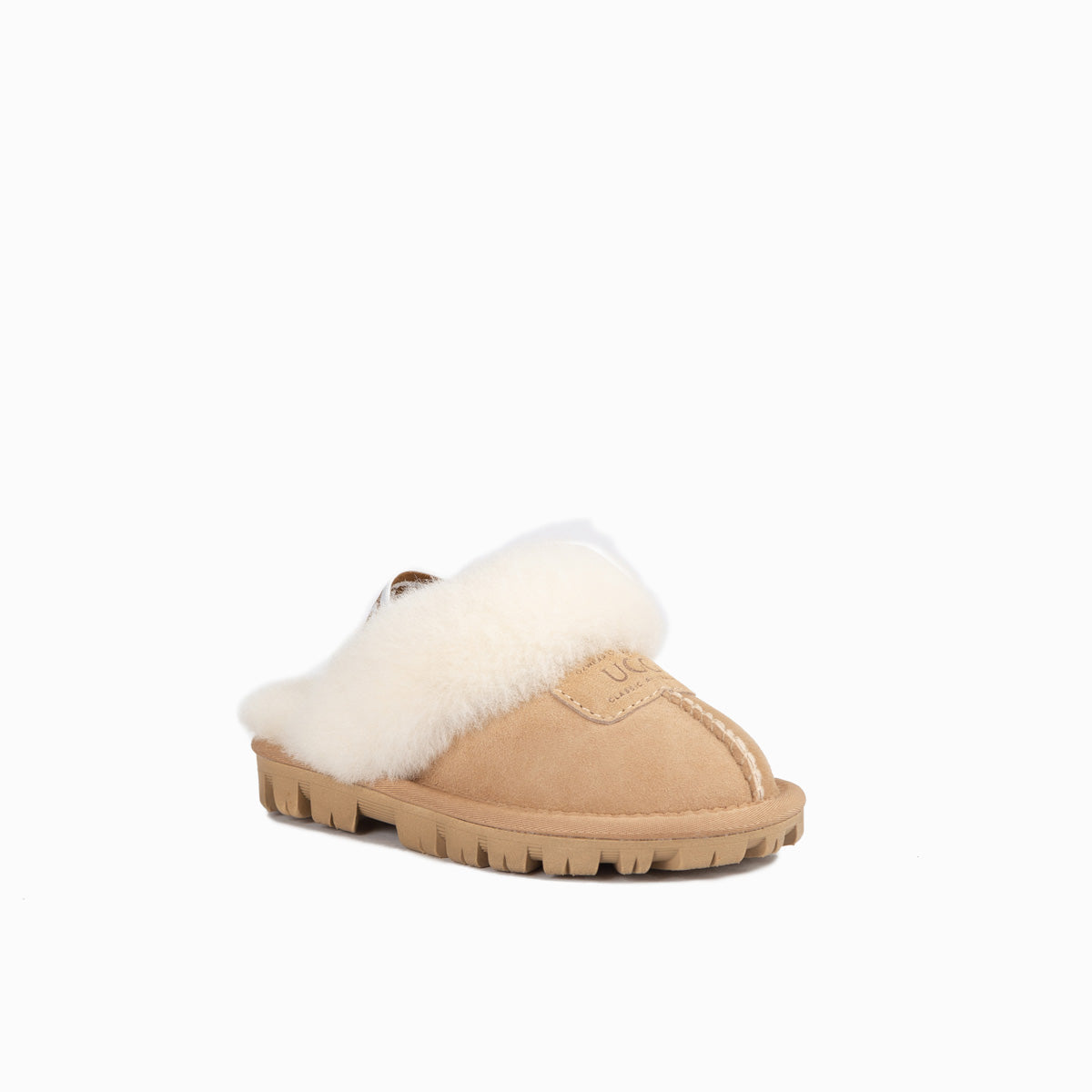 Ugg Kids Coquette  Slipper (Elastic Backstrap)( Water Resistant)