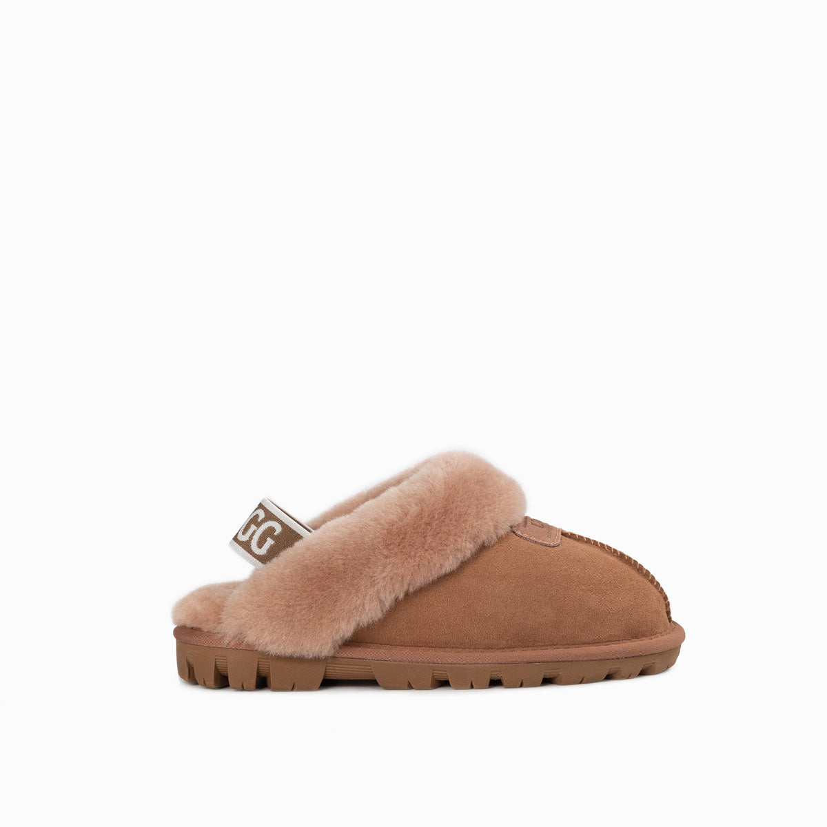 Ugg Kids Coquette  Slipper (Elastic Backstrap)( Water Resistant)