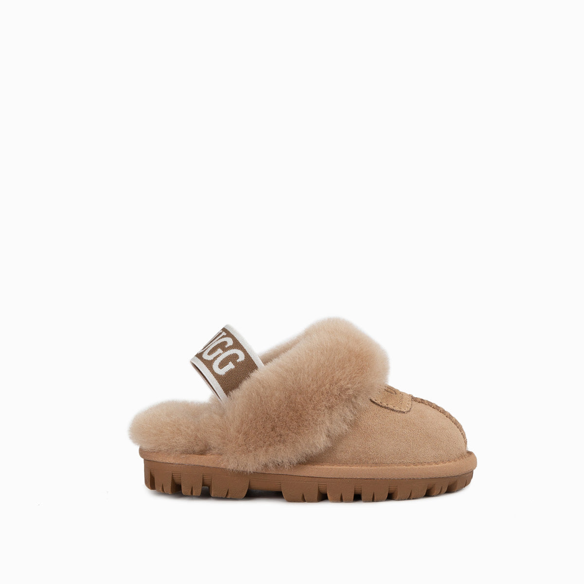 Ugg Kids Coquette  Slipper (Elastic Backstrap)( Water Resistant)