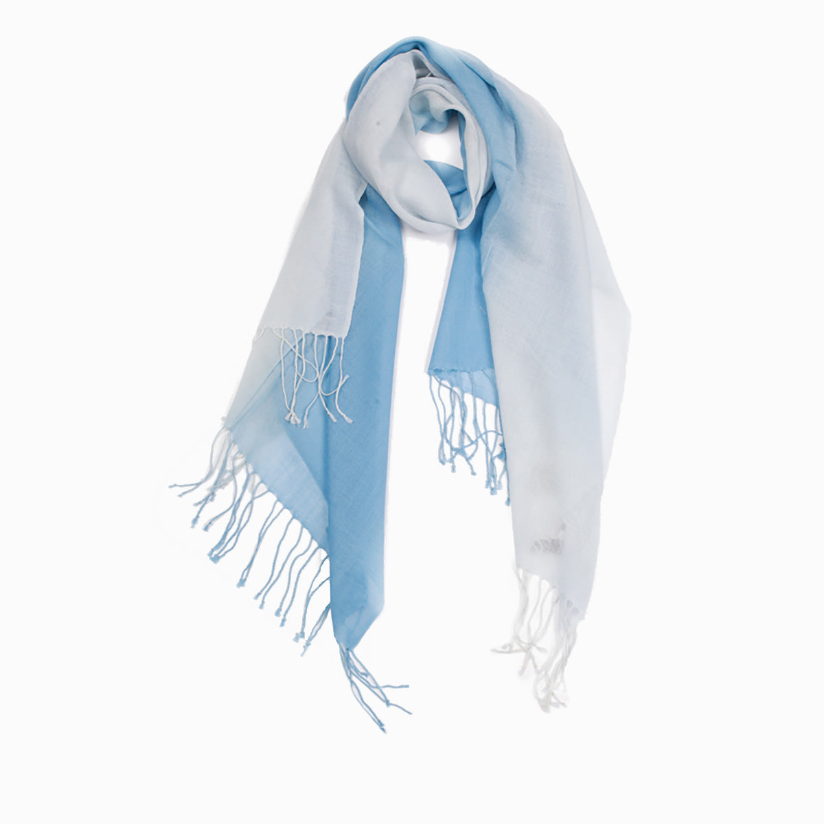 merino wool tie dye wool scarf