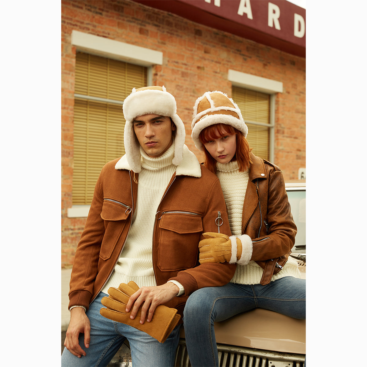 sheepskin hats