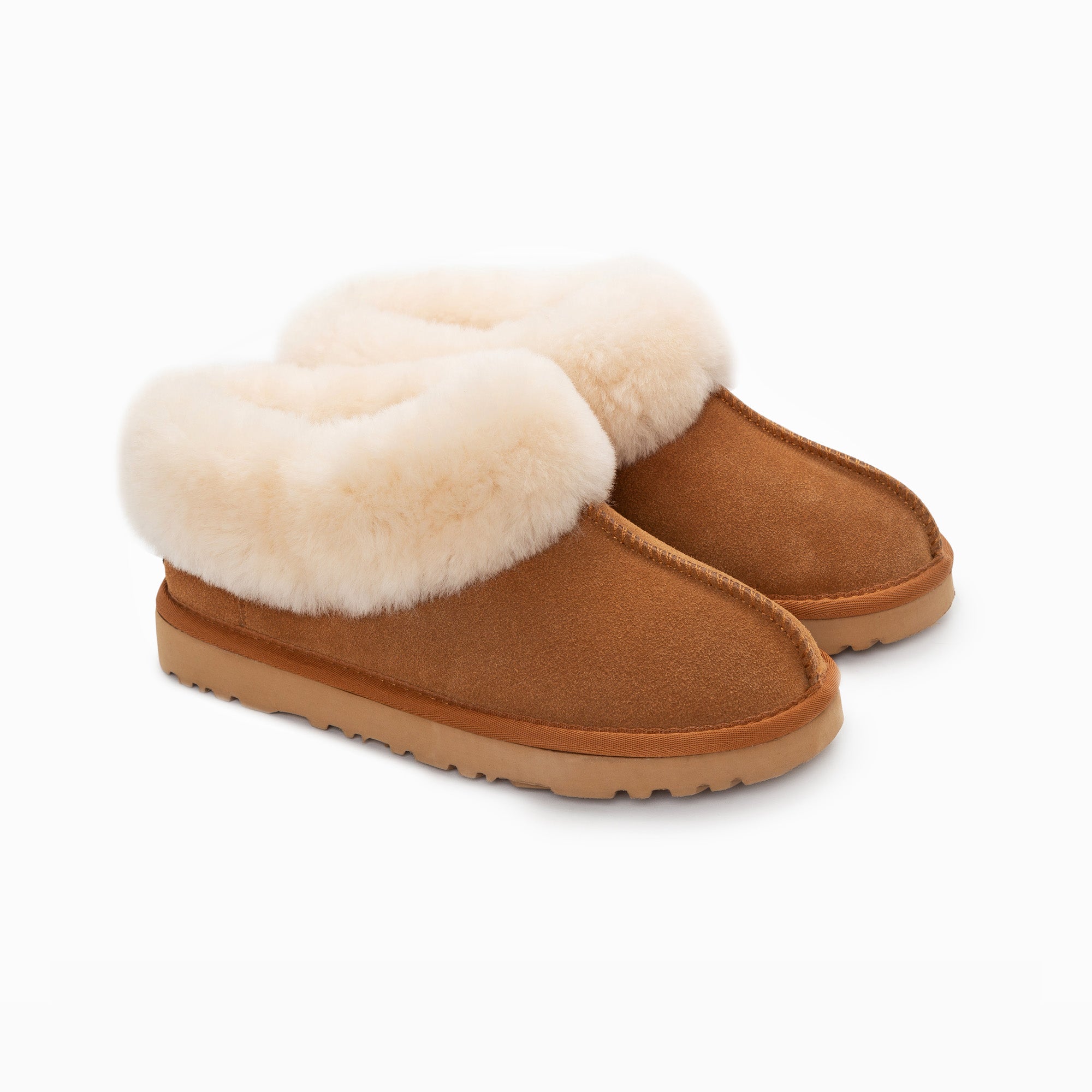 Ladies Moccasin Slippers - The Silver Moccasin