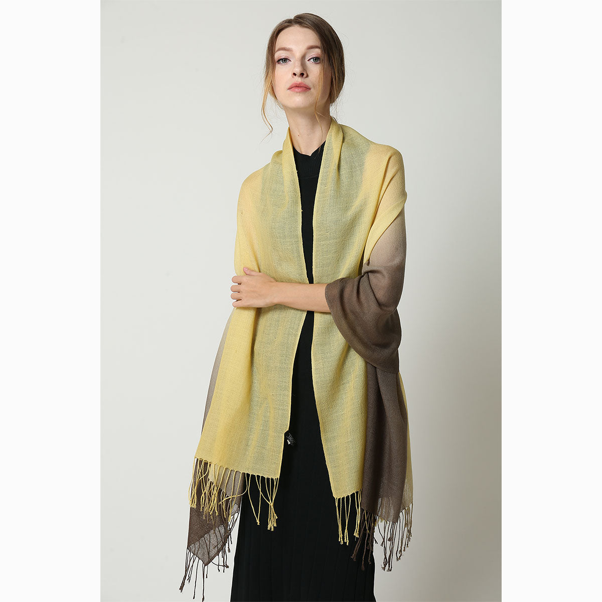 merino wool tie dye wool scarf
