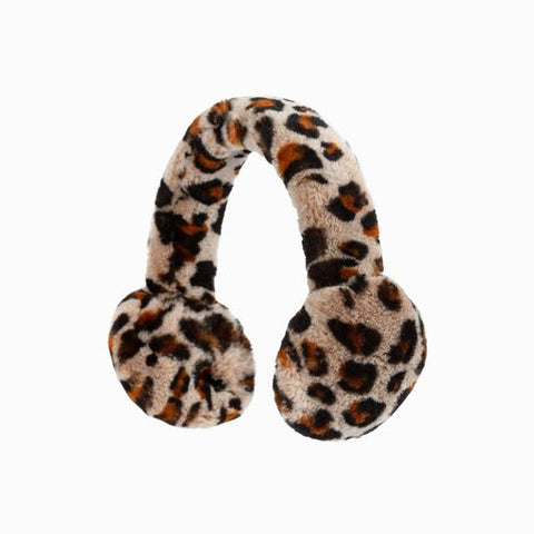 Ugg Sheepskin Earmuff Leopard