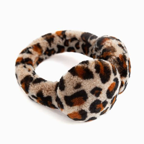 Ugg Kids Sheepskin Earmuff Leopard