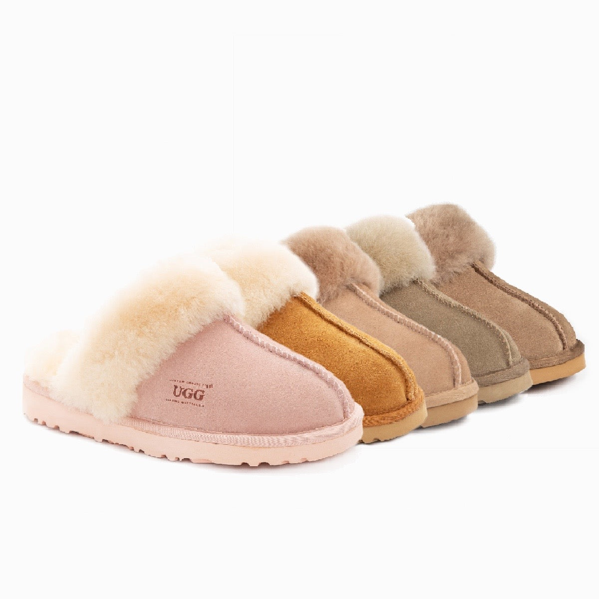 Ugg Slippers Premium Australia Sheepskin Unisex Scuffete