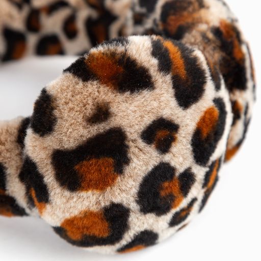 Ugg Kids Sheepskin Earmuff Leopard