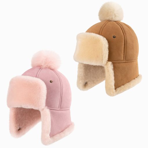 Ugg Sheepskin Upflap Hat